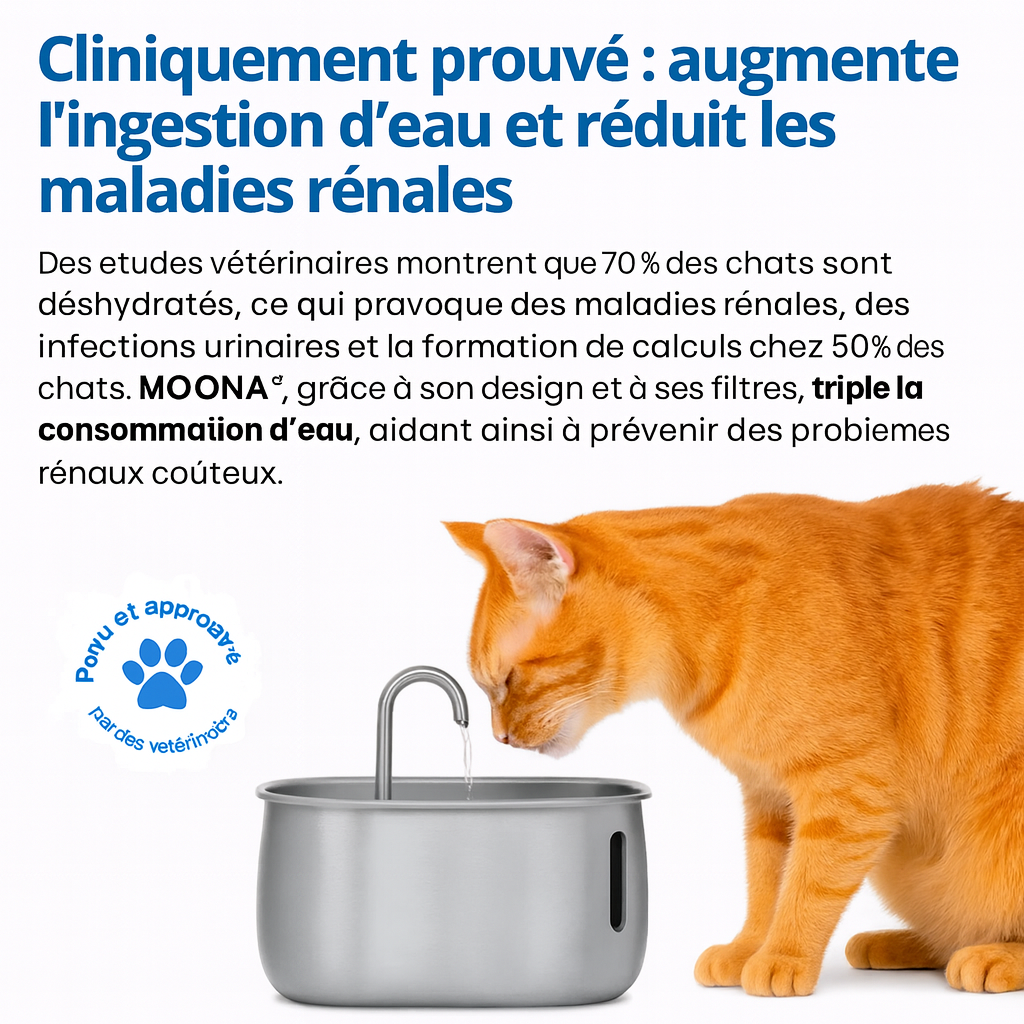 MOONA™- Fontaine à eau